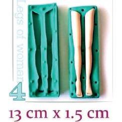 Silikonski kalup za žensko stopalo - Galias Moulds