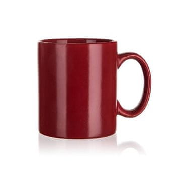 Banquet Vrč MAT - keramični, bordo, 350 ml
