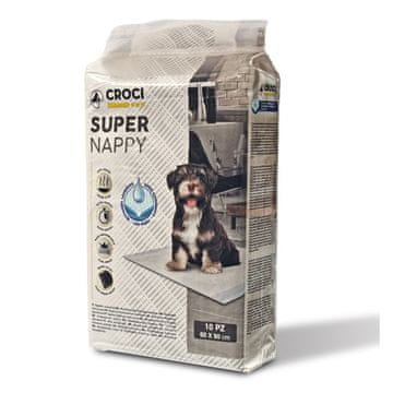 Croci Super pleničke Addictive 60 x 90 cm (10 kosov)