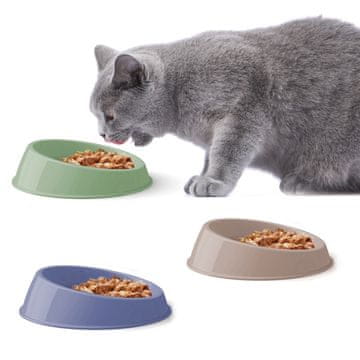Plastična skleda Vibrissa cat 15 x 4 cm