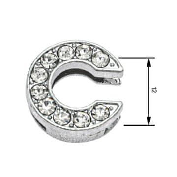 Črke za nanizanje C 12 mm