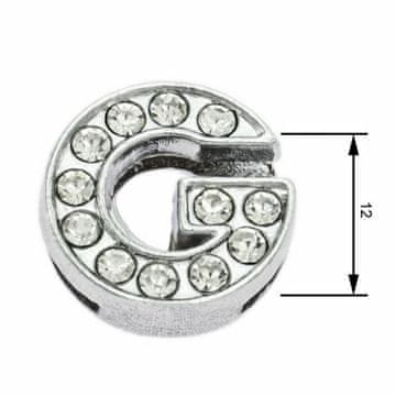 Črke za nanizanje G 12 mm