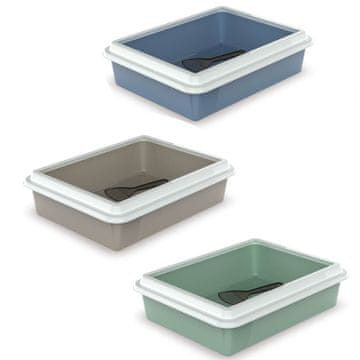 Stranišče z robom in zajemalko