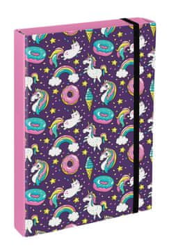 BAAGL Jumbo Unicorn platnice za šolske zvezke A4