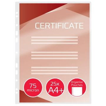 GBC Žepki za laminiranje A4+ 75 mic, sijajni (25)