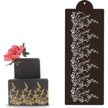 Šablona za torto - cvetje 30x12cm - Cakesicq