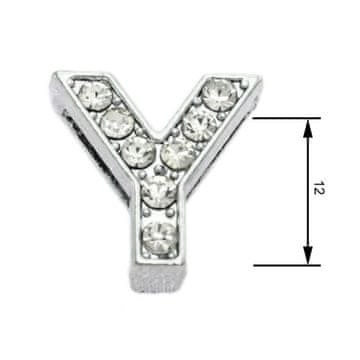 Črke za nanizanje Y 12 mm