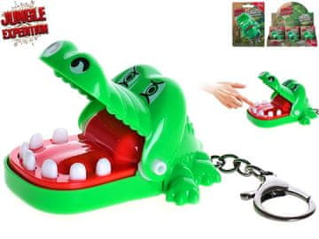 Jungle Expedition obesek za ključe/igra krokodil 7 cm