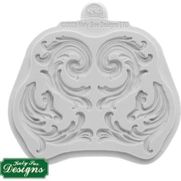 Silikonski kalup z ukrivljenim cvetjem - Katy Sue