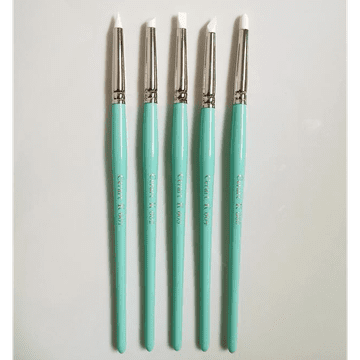 Silikonske kocke 5 kosov zelene - Cerart