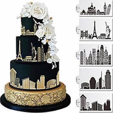 Šablona mesta 5 kosov - Cakesicq