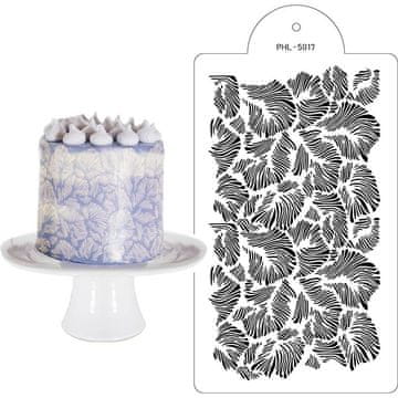 Šablona šablona perje 40x21cm - Cakesicq