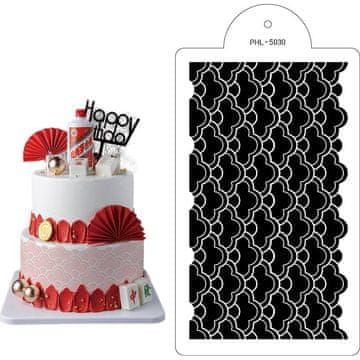 Šablona šablona Sky 40x21cm - Cakesicq