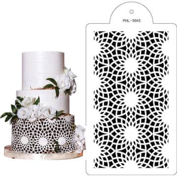 Šablona Floweros 40x21cm - Cakesicq