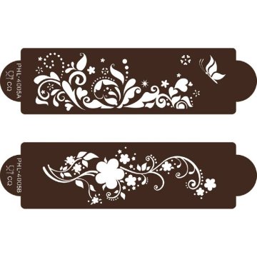 Šablona šablona spomladanski travnik 2pcs - Cakesicq