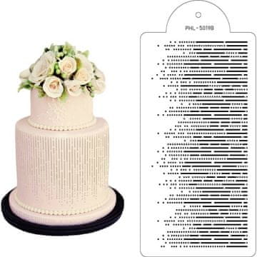 Šablona NOER 40x18cm - Cakesicq