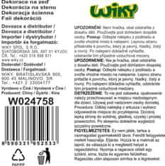 Dekoracija za steno/okno 22,9x18,4 cm KRASNICA