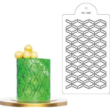 Vektorska šablona 40x21cm - Cakesicq