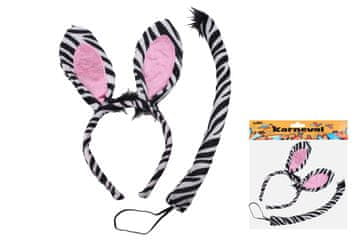 Wiky karneval - trak za glavo zebra