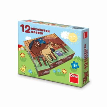 Leseni bloki za licenciranje Hišni ljubljenčki 12 kosov