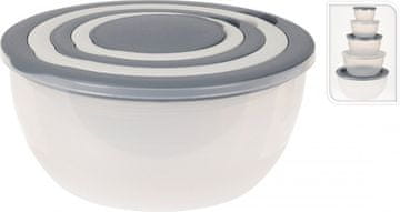 EXCELLENT Set posod za stepanje s pokrovom 5 kosov KO-Y54231220