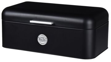 ProGarden BISTRO črna posoda za kruh 42 x 22 x 16 cm KO-C80601970