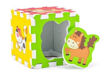 Penasta sestavljanka z živalmi 6 kosov