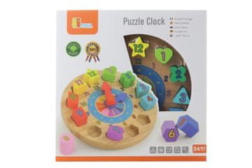 Viga Lesena ura, večbarvna