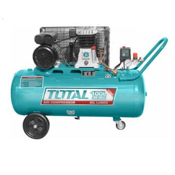 Total One-Stop Tools Zračni kompresor 100L / 2.2 kW / 92db / 8bar/IND (TC1301006E)