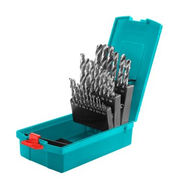 Total One-Stop Tools 25 kosov HSS svedrov 1-13 mm / 0,5mm / IND (TACSD0251)