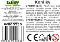 Barvne kroglice v steklenici