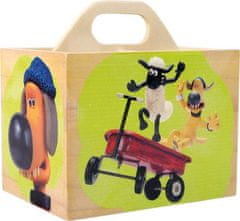 Small foot majhno stopalo Leseno držalo za svinčnike Shaun the sheep