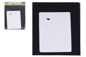 Slika za praskanje 20x28 cm + predloga, 10 listov.