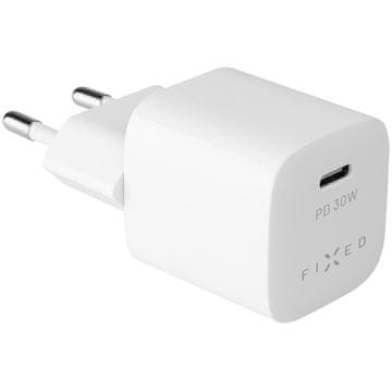 FIXED Mini adapter, USB-C, 30 W, bel