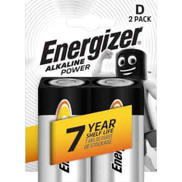Energizer LR20 2BP D Power Alk