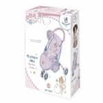 DeCuevas otroški voziček za lutke s tremi kolesi GALA 2023 - 55 cm, športni