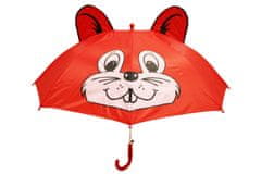 Dežnik z živalskimi ušesi 47 cm