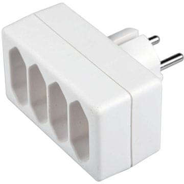 Retlux RPC 61 vozlišče 4x 2,5A/250V belo