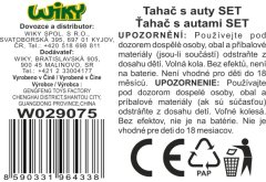 Avtotraktor za prevoz avtomobilov 30 cm 2 avtomobila