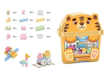 Gradbeni set iz bioplastike 30 kock