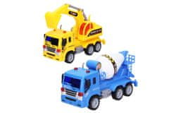 Avtomobil za sestavljanje in označevanje 2ks 23cm - češka embalaža