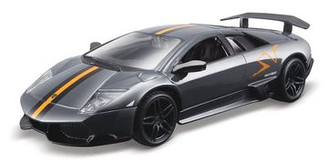 BBurago - Avtomobili HOBBY, Murciélago LP 670-4 SV, kovinsko siva, 1:32