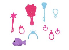 Lutka morska deklica z dodatki 29cm