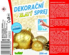 Dekorativno zlato razpršilo 250 ml
