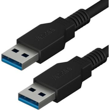 Yenkee YCU 013 BK USB A 3.0 M/M Prop.kabel
