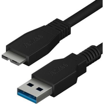 Yenkee YCU 011 BK USB A 3.0/Micro B 1,5 m