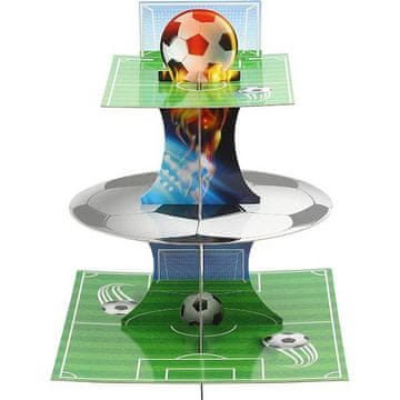 Papirnato stojalo za mafine in kapice nogomet - Cakesicq