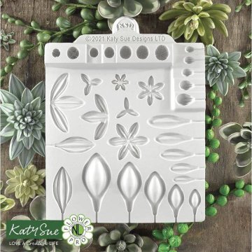 Silikonski kalup Končni sukulenti - Katy Sue