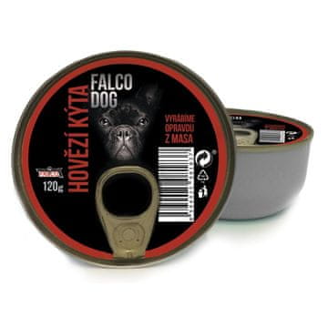 FALCO DOG goveje stegno, konzervirano 120 g