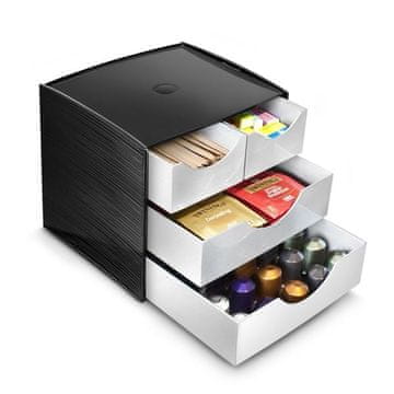 Cep Organizator z 2 majhnima in 2 velikima predaloma